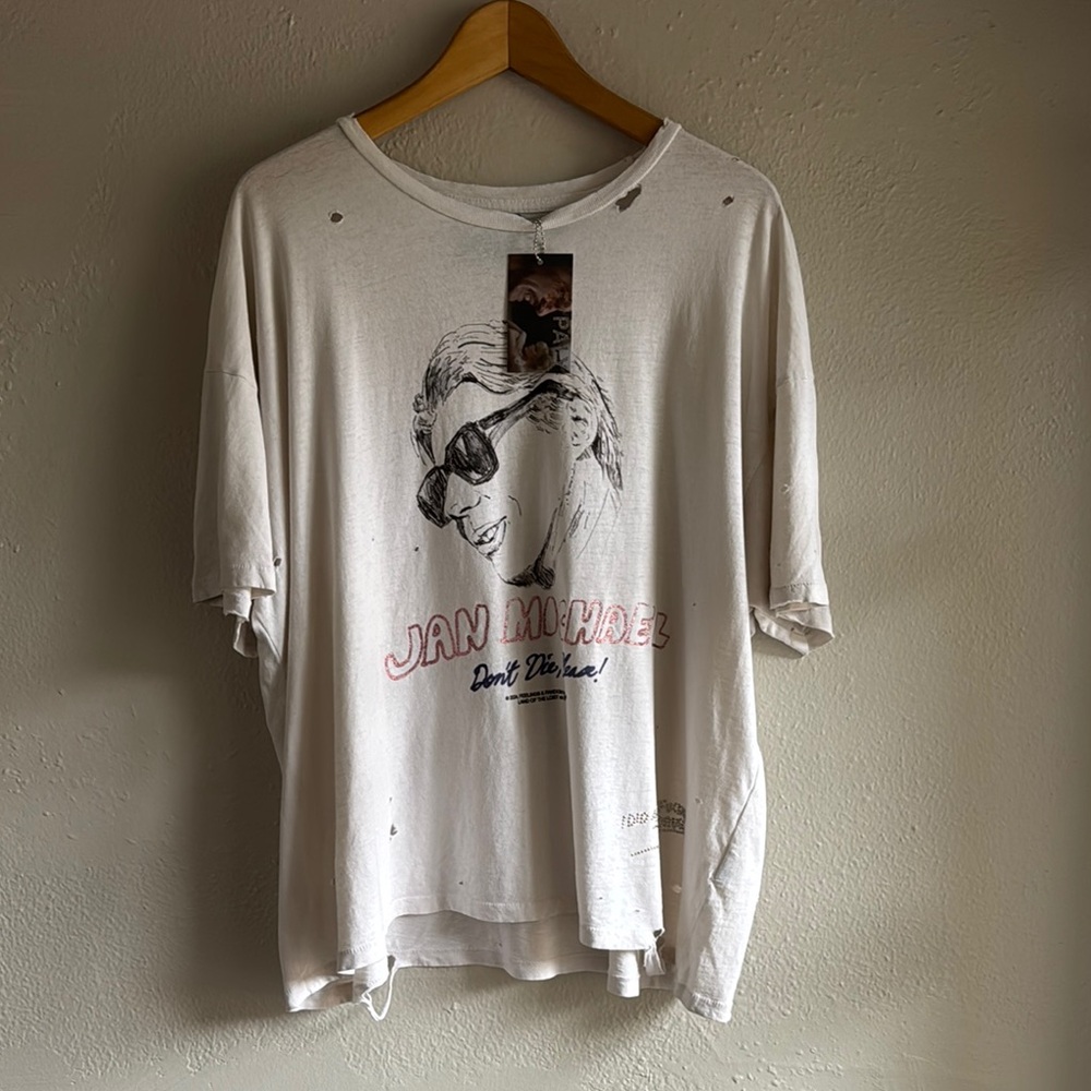 Rare Paly Hollywood Jan Michael Tee Sz. L NWT